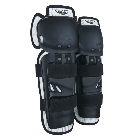 FOX TITAN SPORT KNEE/SHIN GRD, CE [BLK]