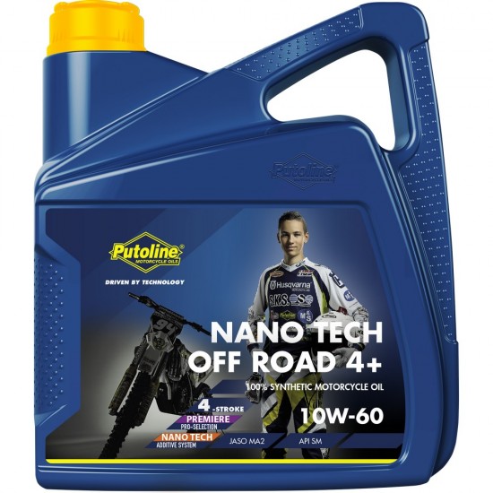 PUTOLINE OFF ROAD 4+ 10W60 NANOTECH 4 LTR.