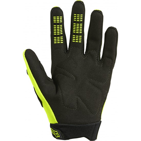 FOX YTH DIRTPAW GLOVE [FLO YLW]