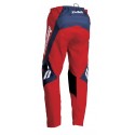 THOR YOUTH SECTOR CHEV PANTS RED/NAVY