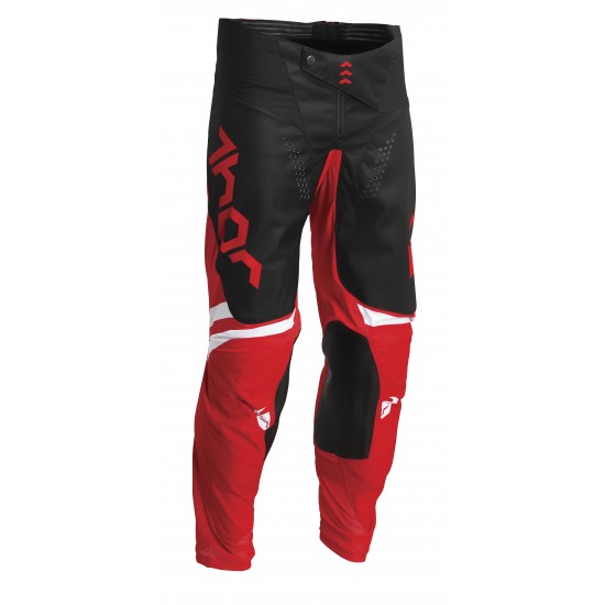 THOR YOUTH PULSE CUBE PANTS RED/WHITE