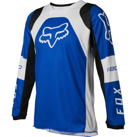 FOX YTH 180 LUX JERSEY [BLU]