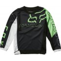 FOX KIDS SKEW JERSEY [BLK/GRN]