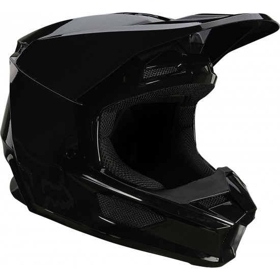 FOX V1 PLAIC HELMET, ECE [BLK]