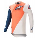 ALPINESTARS SUPERTECH BLAZE JERSEY ORANGE DARK BLUE