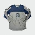 HUSQVARNA RAILED SHIRT GREY