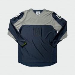 HUSQVARNA RAILED SHIRT BLUE