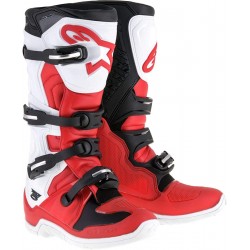 ALPINESTARS BOOTS TECH 5 RED/WHITE/BLACK