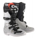 ALPINESTARS BOOTS TECH 7 S BLACK SILVER WHITE GOLD