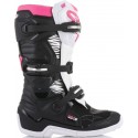 ALPINESTARS BOOTS TECH 3 STELLA BLACK WHITE PINK