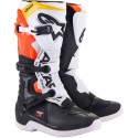 ALPINESTARS BOOTS TECH 3 BLACK WHITE RED FLUO YELLOW