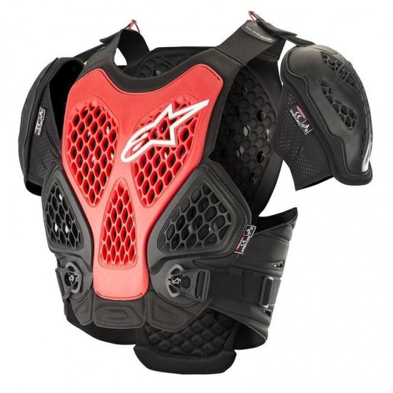 ALPINESTARS BIONIC CHEST PROTECTOR BLACK RED