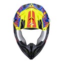 SCORPION HELMET VX-22 AIR NEOX NEON YELLOW-BLUE-RED