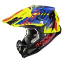 SCORPION HELMET VX-22 AIR NEOX NEON YELLOW-BLUE-RED