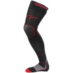 ALPINESTARS KNEE BRACE SOCKS RED BLACK GRAY