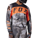 FOX 180 BNKR JERSEY [GRY CAM]