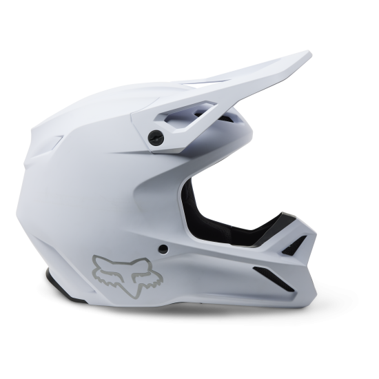 FOX V1 SOLID DOT/ECE [MT WHT]