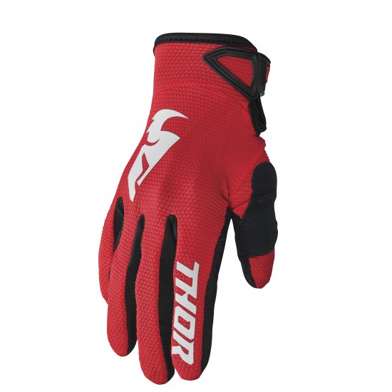 THOR GLOVES SECTOR RED 