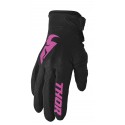 THOR GLOVES WOMEN SECTOR BK/PK 