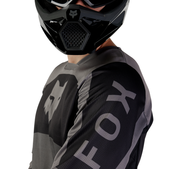 FOX 180 NITRO JERSEY - EXTD SIZES [BLK/GRY]