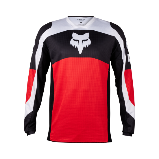 FOX 180 NITRO JERSEY - EXTD SIZES [FLO RED]