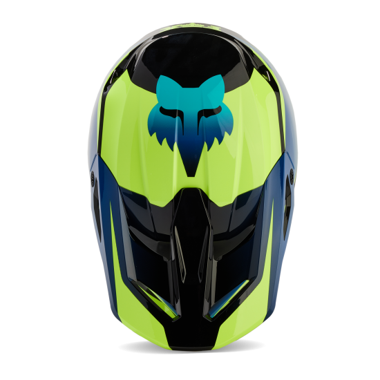 FOX V1 STREAK HELMET [BLK/YLW]