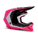 FOX YTH V1 NITRO HELMET [BLK/PNK]