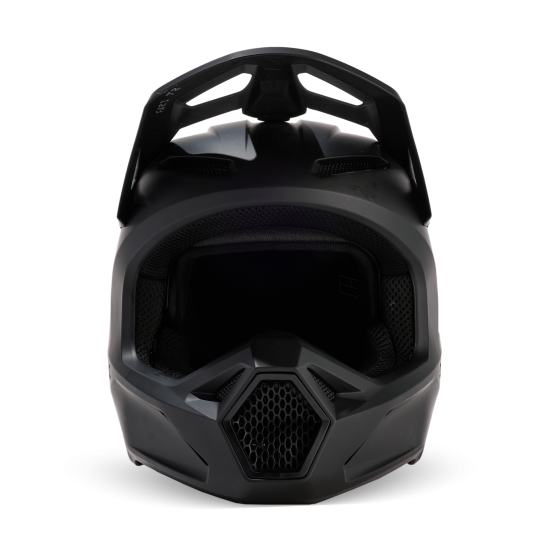 FOX YTH V1 MATTE BLACK HELMET [MT BLK]