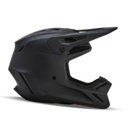 FOX YTH V3 SOLID HELMET [MT BLK]