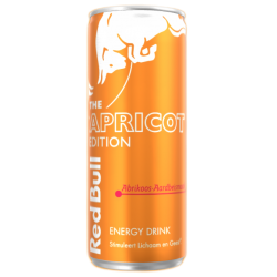 RED BULL ENERGYDRINK 250 ML. THE APRICOT EDITION