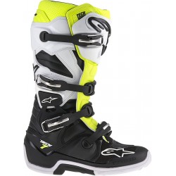 ALPINESTARS BOOTS TECH 7 BLACK/YELLOW/WHITE