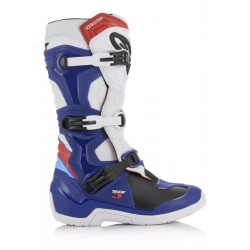 ALPINESTARS BOOTS TECH 3 BLUE WHITE RED