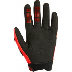 FOX YTH DIRTPAW GLOVE [FLO RED]