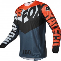 FOX 180 TRICE JERSEY [GRY/ORG]