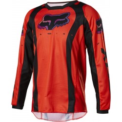 Fox YTH 180 VENZ JERSEY [FLO RED]