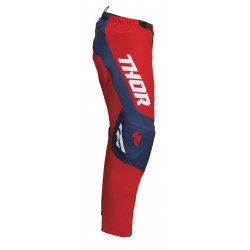 THOR YOUTH SECTOR CHEV PANTS RED/NAVY