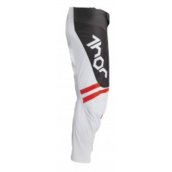 THOR YOUTH PULSE CUBE PANTS LIGHT GRAY/RED ORANGE