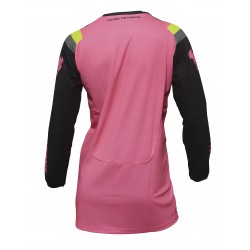 THOR WOMENS PULS REV JERSEY CHARCOAL/FLO PINK