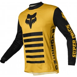 FOX 360 SUPR TRIK LE JERSEY [BLK/YLW]