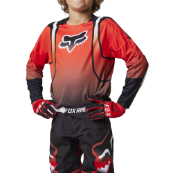 FOX YTH 360 VIZEN JERSEY [FLO RED]