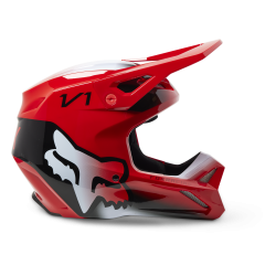 FOX YTH V1 TOXSYK HELMET DOT/ECE [FLO RED]