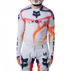 FOX FLEXAIR RYVR LE JERSEY [WHT/NVY]