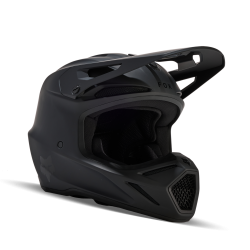 FOX V3 SOLID HELMET [MT BLK]