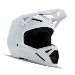 FOX V1 SOLID HELMET [MT WHT]