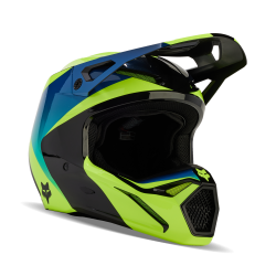 FOX V1 STREAK HELMET [BLK/YLW]