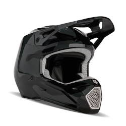 FOX V1 BNKR HELMET [BLK CAM]