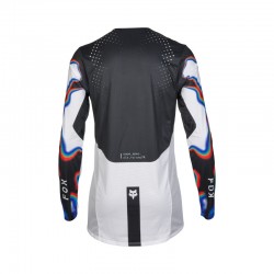 FOX SHIRT FLEXAIR SCANS LE JERSEY WHITE/BLACK