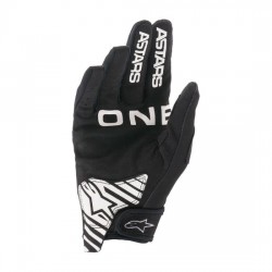 ALPINESTARS YOUTH RADAR GLOVES BLACK WHITE