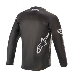 ALPINESTARS YOUTH RACER BRAAP JERSEY BLACK ANTHRACITE WHITE