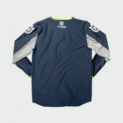 HUSQVARNA RAILED SHIRT BLUE